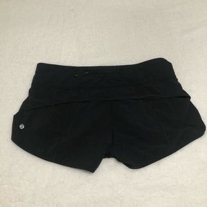 Lululemon speed up shorts size 8